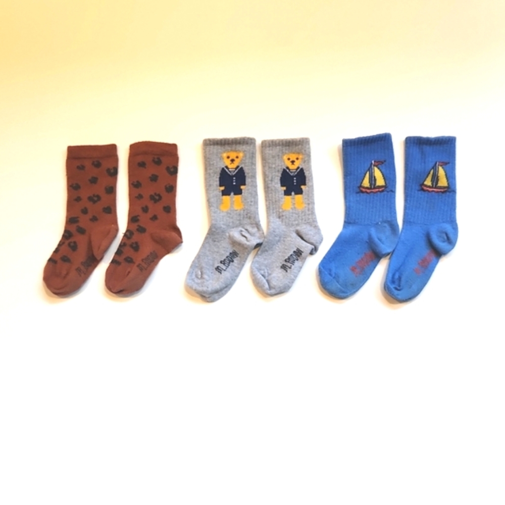 3 pairs mini rodini socks 3T